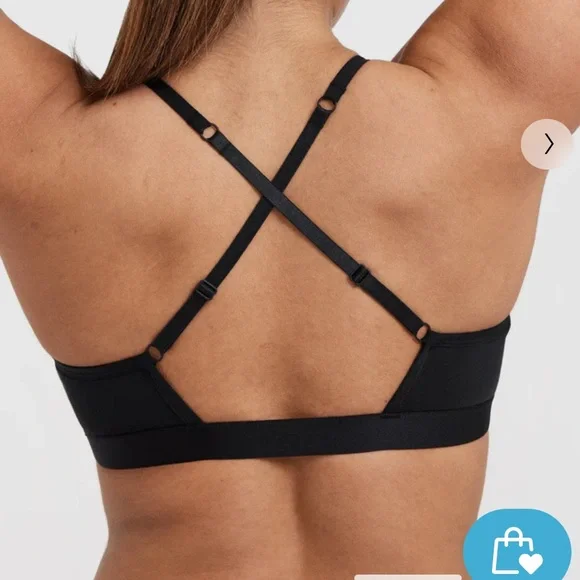 Oner Active Soft Classic Bralette Medium Black Light Gray and White Bundle Set - Picture 3 of 16